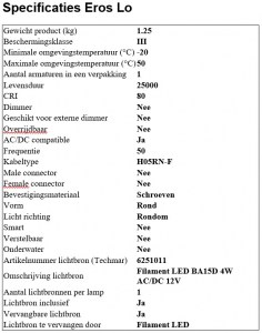  Lightpro Eros Lo 217P Staande Verlichting A. van Elk BV